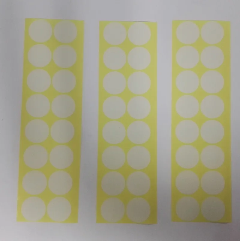 500pcs White Scrapbooking Plain Kraft Round Sticker Cookie/Cake/Gift