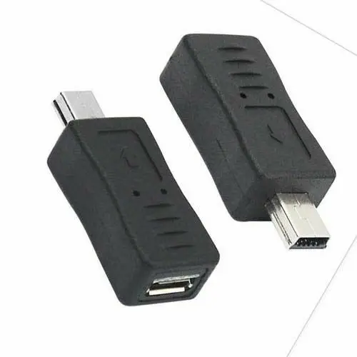 10 قطعة المصغّر USB أنثى إلى ذكر البسيطة USB محول شاحن مقبس محول موسع