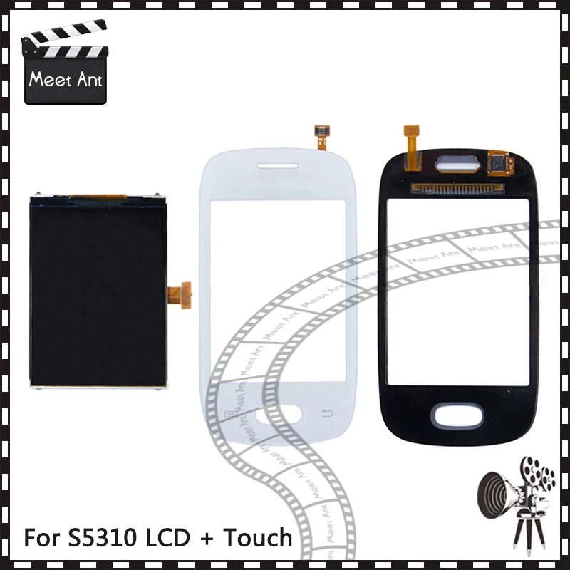 

New High Quality 3.2" For Samsung S5310 S5312 Lcd Display With Touch Screen Digitizer Sensor