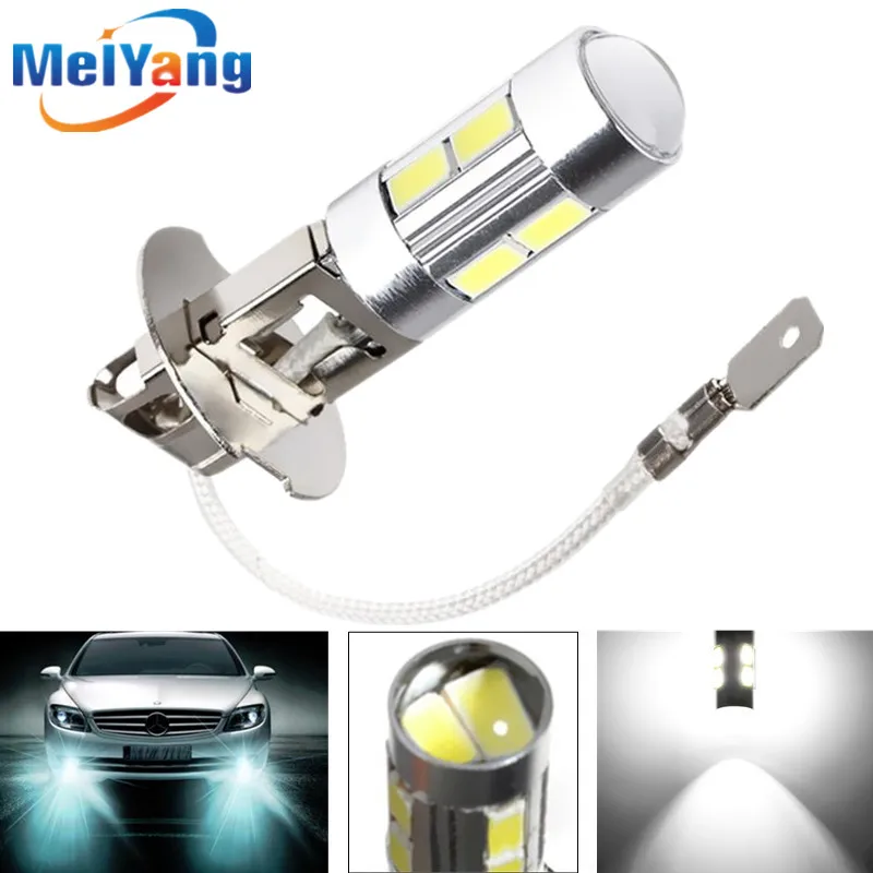 H3 10 led car light Fog led high power lamp 5630 smd Auto car led bulbs