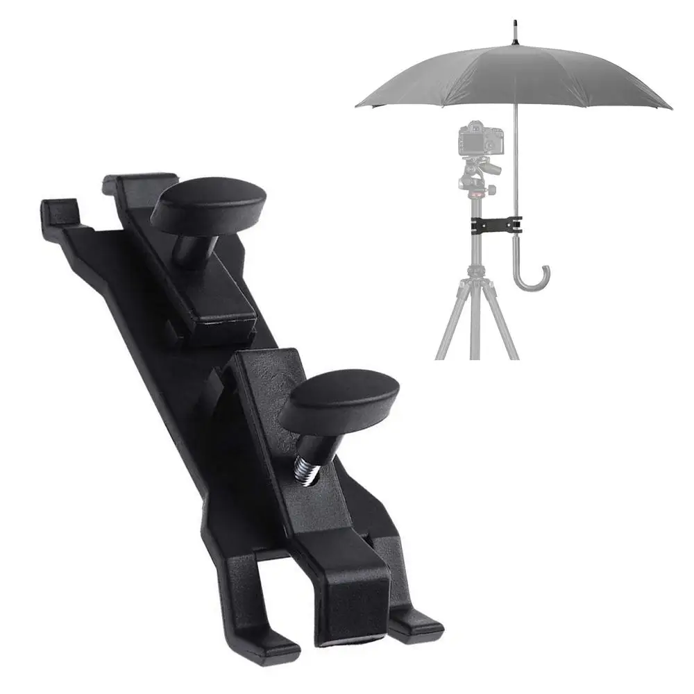 

Portable Outdoor Photography Umbrella Holder Clamp Clip Camera Tripod Light Bracket Flash Stand Photo Studio Accessories r25