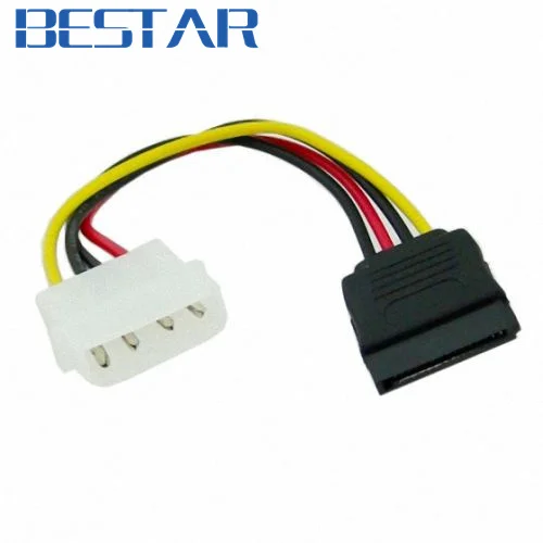 Hard Disk IDE to Serial ATA SATA II 15 Pin Power supply Cable connector