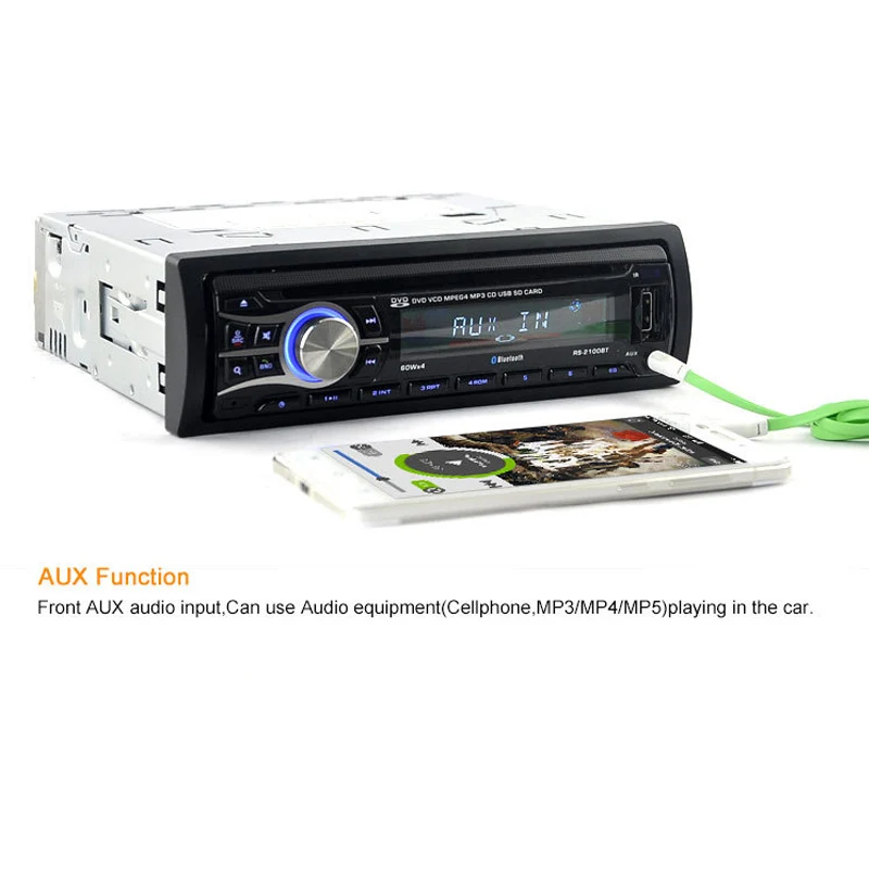 

Car Bluetooth MP3/FM Radio Function CD Player Displayer 2018 Auto Parts High Definition Car Radios with Navigation DVD Player
