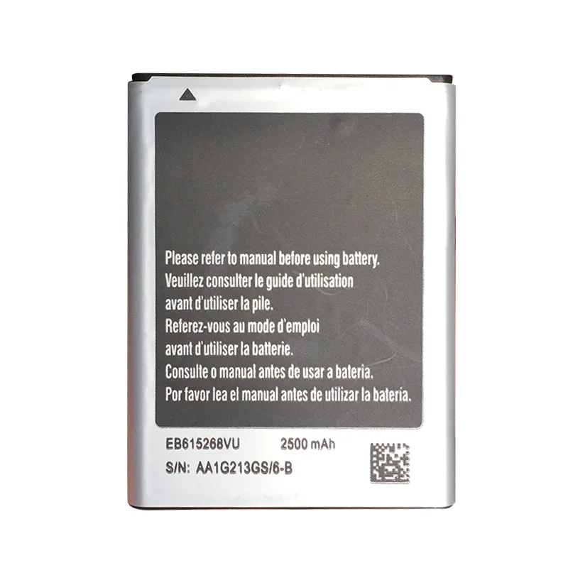 

Phone Battery EB615268VU For Samsung Galaxy Note N7000 GT-N7000 I9220 2500mAh Phone Replacement Batteries In Stock