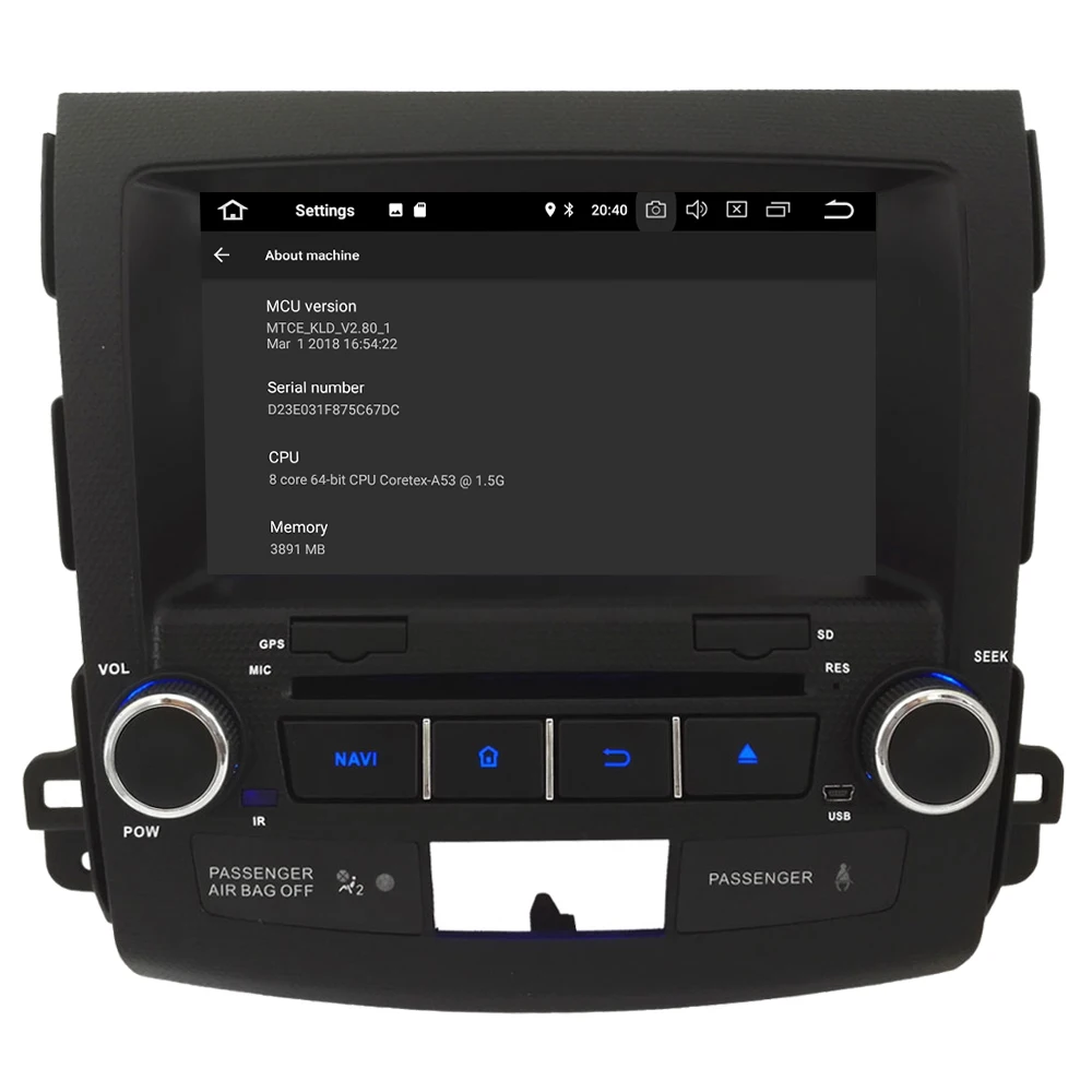 Cheap KLYDE Octa Core Android 8 4GB RAM 32GB ROM Car DVD Player Radio For Peugeot 4007/Citroen C-Crosser 2007 2008 2009 2010 2011 2012 4