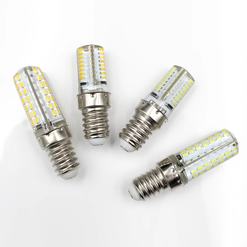 

SMD 3014 E14 LED Corn COB Light Lamp 220V 64Leds 112Leds Spotlight Lights Corn E14 Led Bulb Christmas Chandelier Candle Lighting