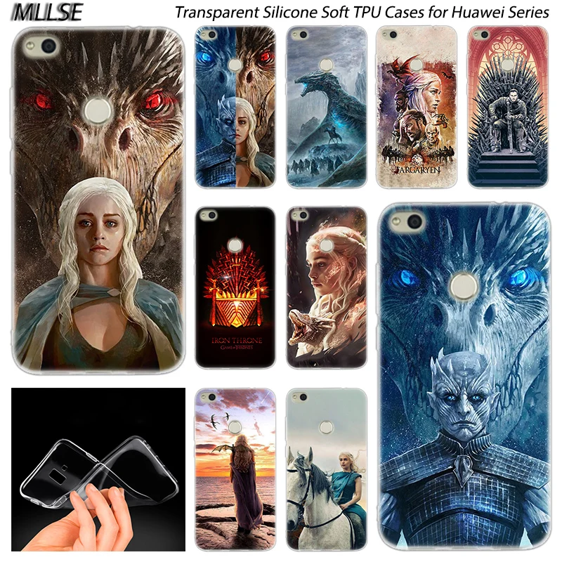 

Hot Game of Throne Soft Silicone Case for Huawei NOVA 3 3i 4 Honor 7A Pro 7C 7S 6X 7X 8X 8 9 10 Lite Play View 20 Fashion Cover