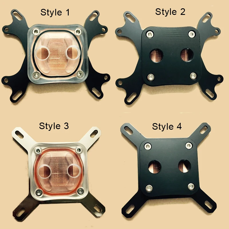 

Universal CPU Water Cooling for Computer Water Block Cooler Radiator Heatsink Copper Full Platform For Intel & AMD Waterblock