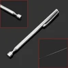 1PC Portable Telescopic Magnet Magnetic Pen Pick Up Nuts and Bolts Promotion Handheld Tools Adjustable Length Silver Tone ► Photo 3/5