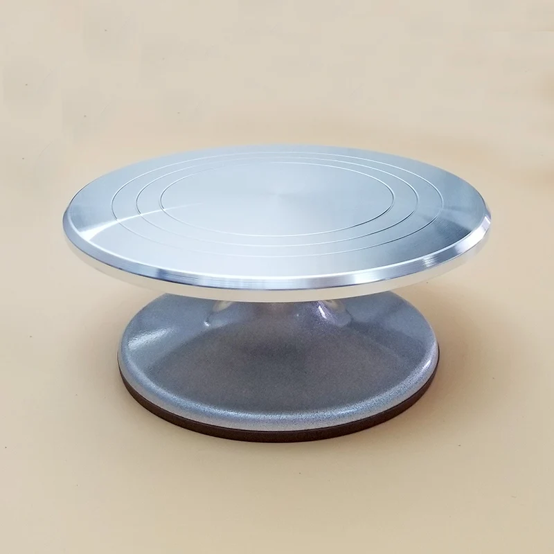 9-дюймовый алюминиевый Вращающийся поворотный стол для торта украшения оставаться Panification выпечка украшения инструмент