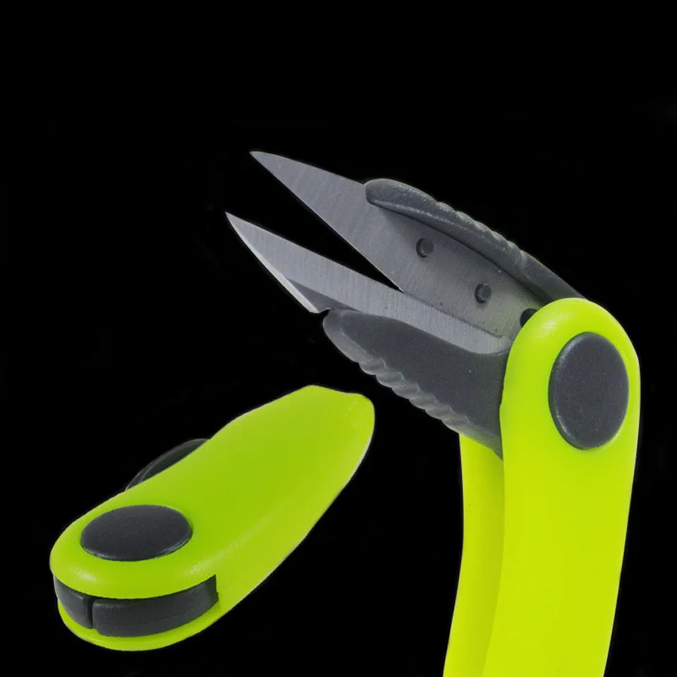 

Shrimp-Shaped Stainless Steel Fish Application Scissors Accessories Folding Fishing Line Cut Clipper Fishing Scissor Tackle
