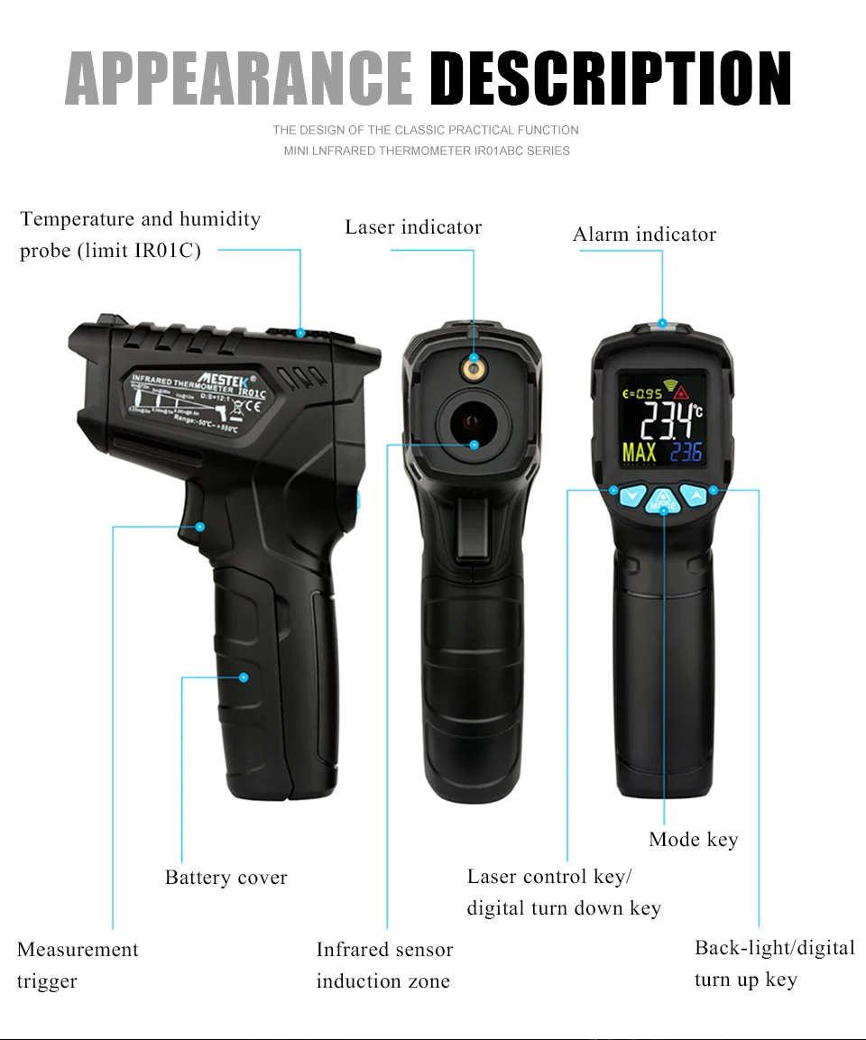 ir infrared thermometer 13