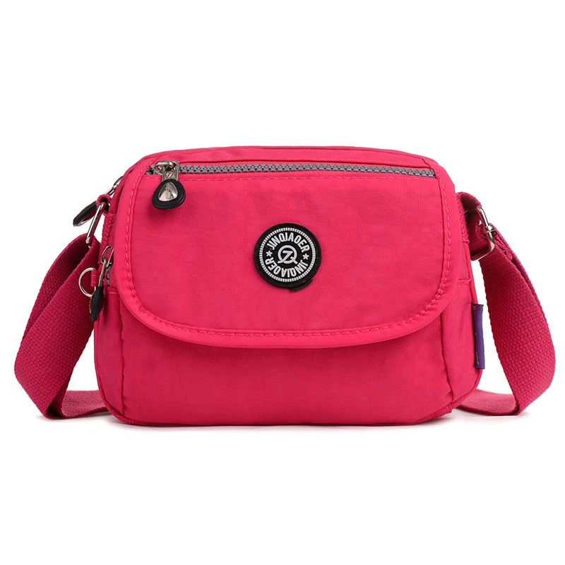 

Waterproof Nylon Women Messenger Bags Casual High Capacity Lady Shoulder Bag For Female Crossbody Bags Q0177