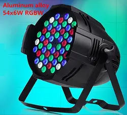 Светодиодный par свет 54x9 W мельница узор RGB 3in1 Канал DMX 512 светодиодный PAR 54x6 w теплый белый 3200 K RGBW