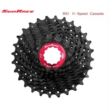 

SunRace 11 Speed CSRX1 Bicycle Road Cycling Cassette Wheel Free Wheel Bicycle Parts 11-28T 11-32T 11-36T free shipping