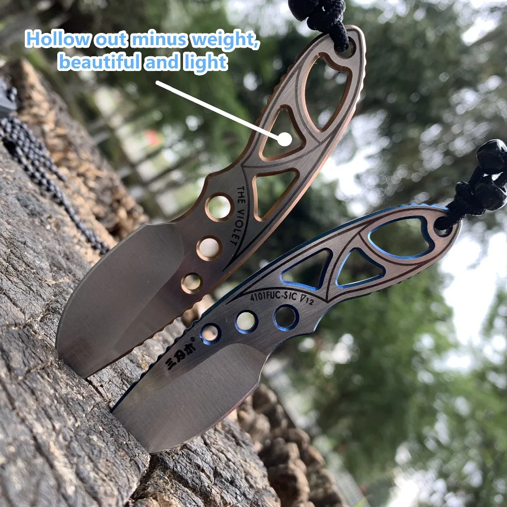 Sanrenmu 4101 карманный нож 12C27 стальной портативный карманный мини-нож для кемпинга EDC Спасательный Инструмент для выживания нож на шпильке