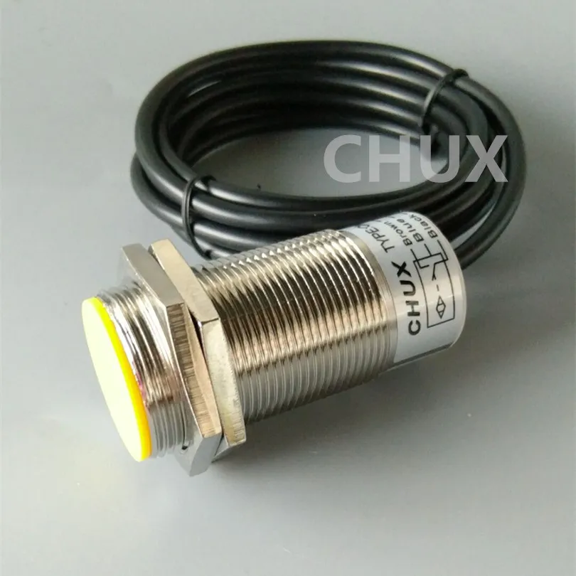 Индуктивный датчик приближения M30 4 провода 10 мм флеш IM30-10-DNC NO+ NC 6-36 в DC металлический переключатель NPN