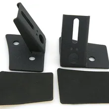 Для Jeep JK стойки лобовое стекло шарнир крепление Кронштейны для установки вспомогательных внедорожных светодиодный, HID, или галогенные туман и Подсветка