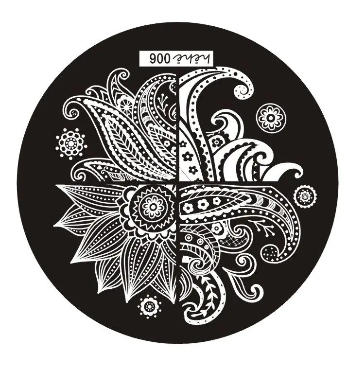 

New 1PC Fashion Design 01-60 Plate hehe Series For Choosing Nail Art Image Konad Print Stamp Stamping Manicure Template hehe06