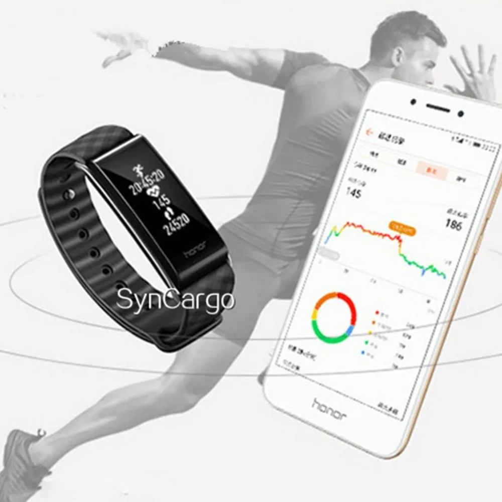 Original HUAWEI Honor Color Band A2 Smart Wristband Sleep Heart Rate Monitor Bracelet Fitness Tracker IP67 OLED For Android iOS
