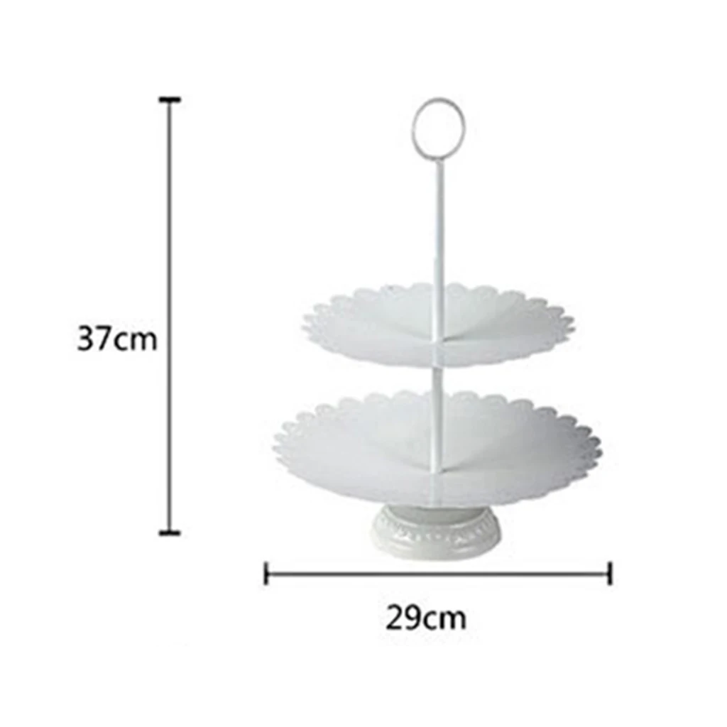 3 & 2 Tier Stacked Cake Stand Afternoon Tea Wedding Plates Fruit Cake Food Display Stand Party Tableware