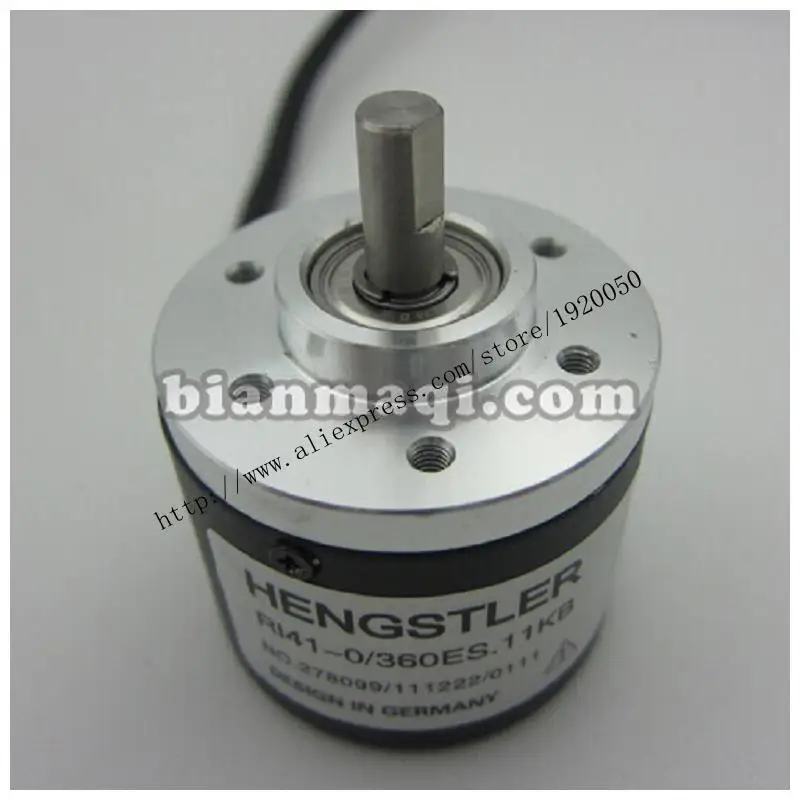 

stock RI41-O / 360ES.11KB Hengshi Lok rotary encoder 360 pulse solid shaft 6mm