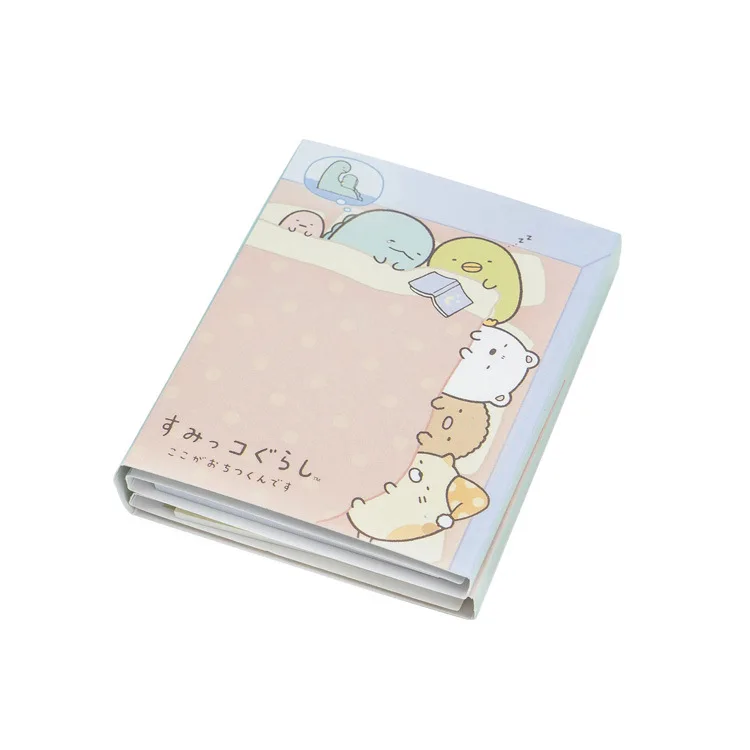 Милый мультфильм Sumikko guurashi 6 складной блокнот для заметок Kawaii N Times Sticky Notes memo закладки для блокнота подарочные канцелярские товары