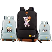 Высокое качество Аниме Kuroko no Basket Kuroko Tetsuya Кагами Тайга, косплей холщовый рюкзак с принтом школьные сумки Mochila Feminina