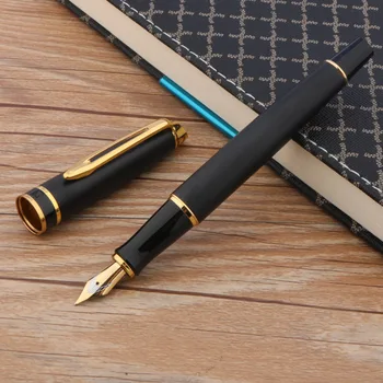 

BAOER new classic Matte black office golden M nib GIFT fountain pen