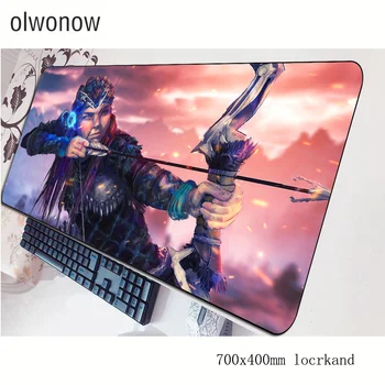 

horizon zero dawn mousepad 700x400x3mm gaming mouse pad big gamer mat Popular computer desk padmouse keyboard cute play mats
