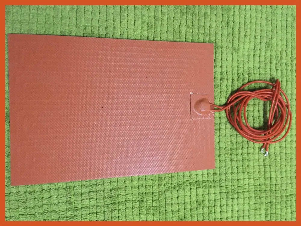 300x150mm 200W 220V Silicone Heater mat Heating Element heating plate