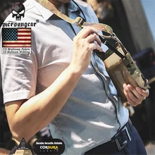 Emersongear армейский веер тактический Чехол для ID карты патч шейный ремешок и органайзер для кредитных карт ID держатель для карт подлинный US multicam