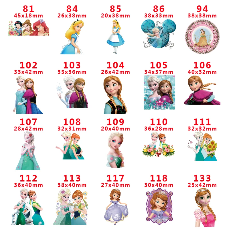 

DIY Craft Supplies cartoon character flat back planar resins 30 pieces. PR-81-133