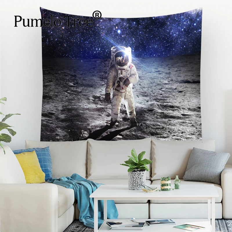 Настенный Гобелен Planet Astronaut гобелен с космическим пространством горячая
