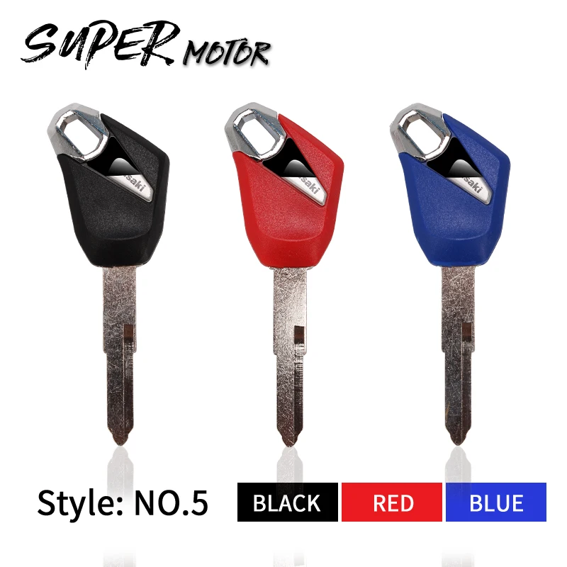 Brand New key Motorcycle Replacement Keys Uncut For KAWASAKI ZX6R