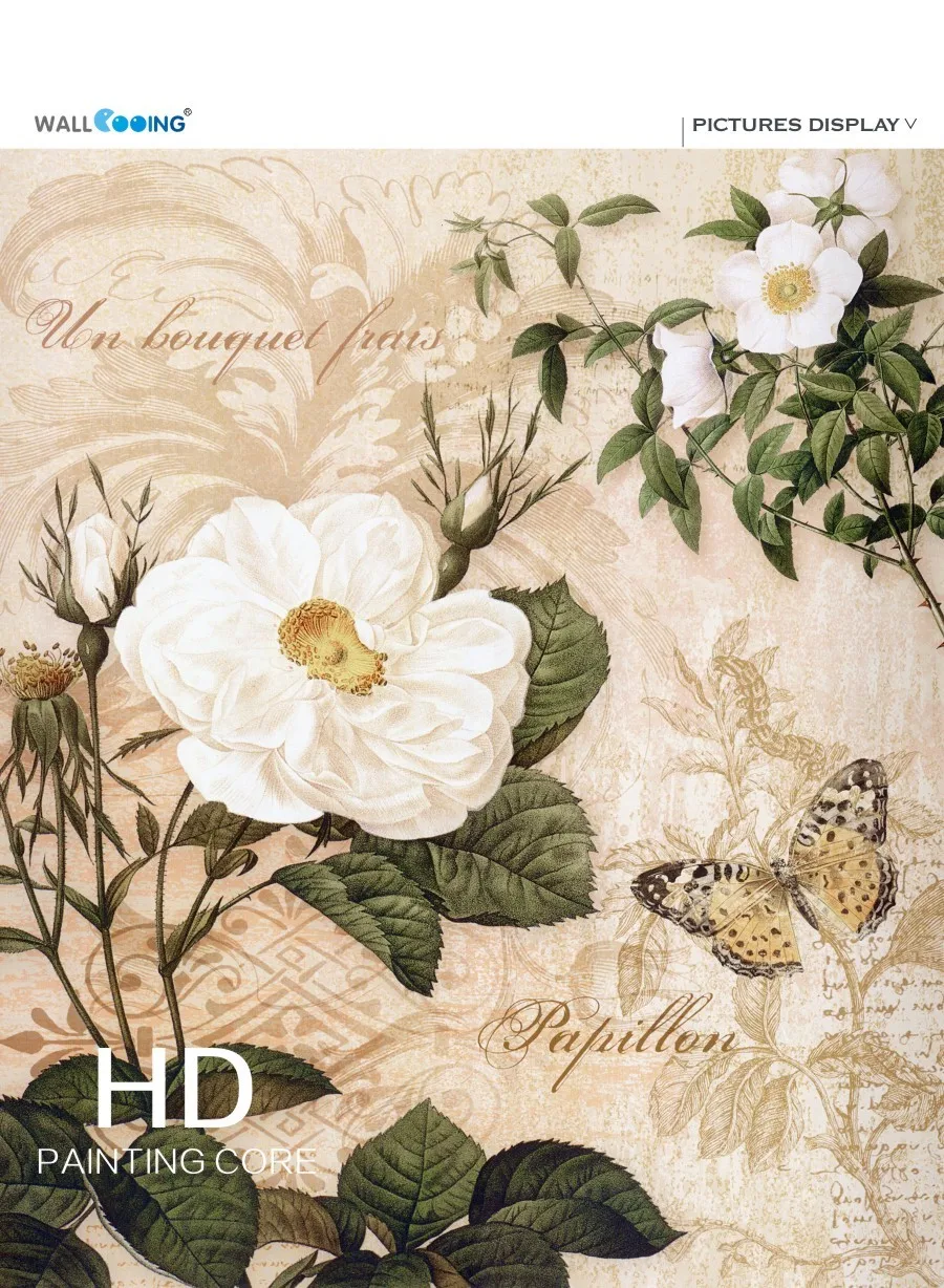 2 панели Холст Живопись Монополия модульные картины undertale белый яблоко цветы и плакат с бабочками декор комнаты картины