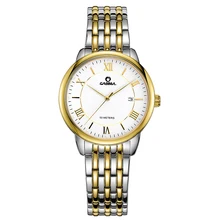 Модные Классические Мужские часы Мужские кварцевые часы нержавеющая сталь водонепроницаемые 50 м наручные часы CASIMA#5125