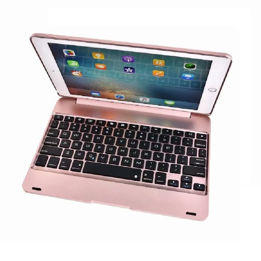New Wireless Coque for iPad Air 2 Cover with Keyboard 9.7'' A1566 A1567 Bluetooth PVC for Apple iPa