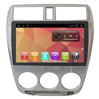

10.1" Android Car Multimedia Stereo GPS Navigation DVD Radio Audio Sat Nav Head Unit for Honda City 2016 2017 2018