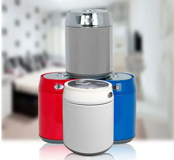 

2.5L Office sensor dustbin auttomatic small capacity dustbin mini desttop garbage dustbin trash can wastebin ashcan ash-bin