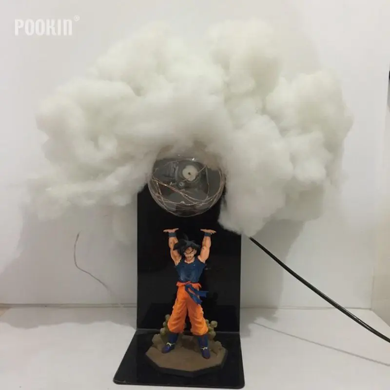 Dragon Ball Son Goku Strength bombes Luminaria цветной светодиодный светильник в виде облака DIY ночник для праздника в подарок декоративный светодиодный светильник