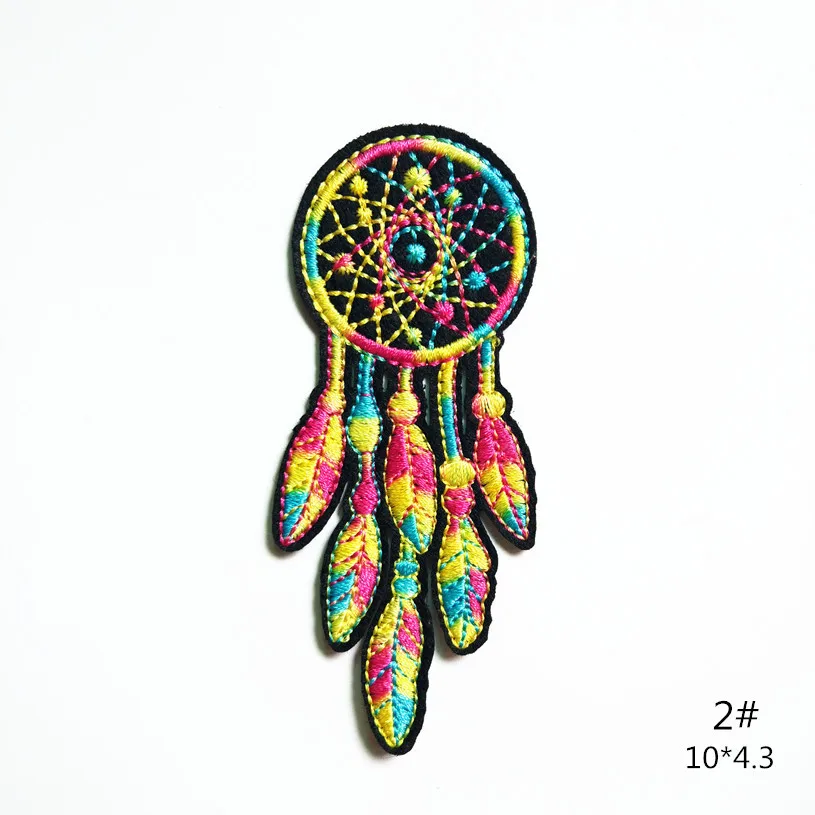 

5pcs/lot Dreamcatcher Hand Patch Badge Sewing On Patches Cute Embroidered Patches For Clothes Stickers
