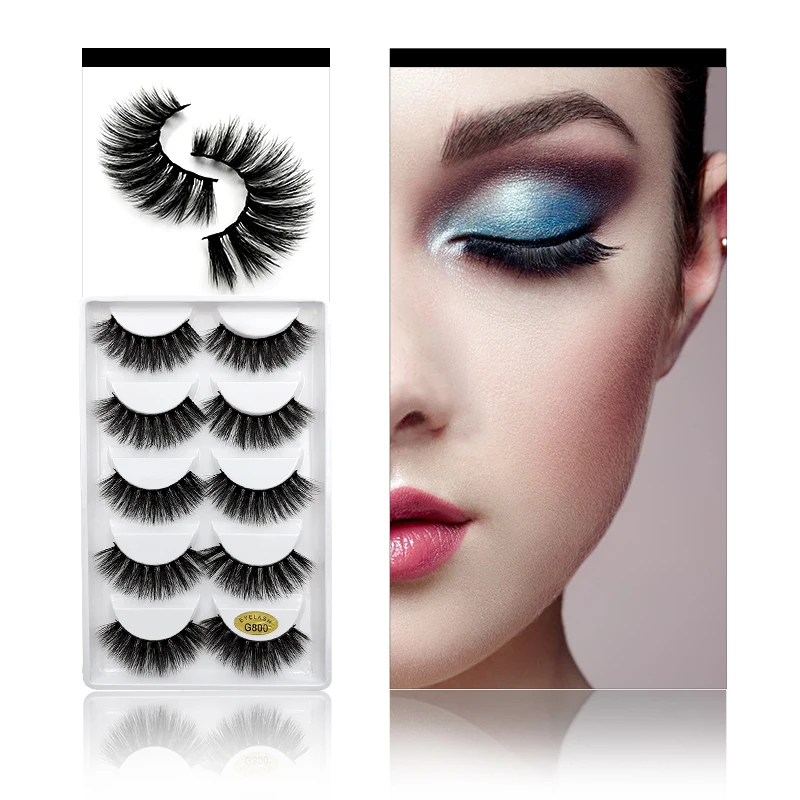

3D Mink Lashes 100% Cruelty free Handmade Mink Eyelashes Full Strip Lashes Soft False Eyelash For Makeups Cilio Lashes Faux Cils