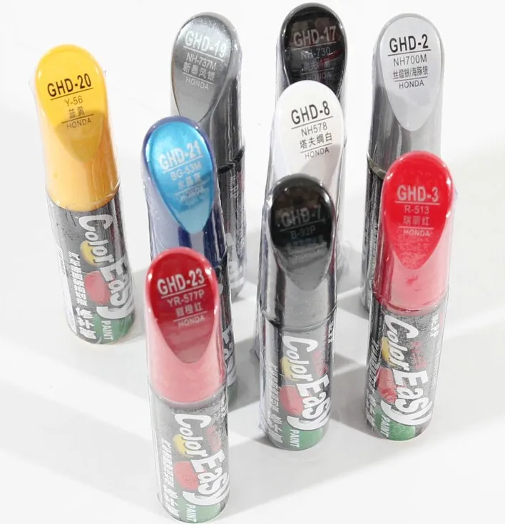 Car scratch repair pen, auto brush paint pen for Honda ACCORD, Fit City