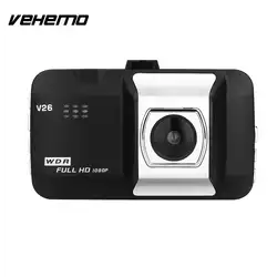 Vehemo 3 дюйма 5MP DVR CMOS автомобиля Регистраторы петли Запись лобовое стекло видеокамера автомобильной Видеорегистраторы для автомобилей умные
