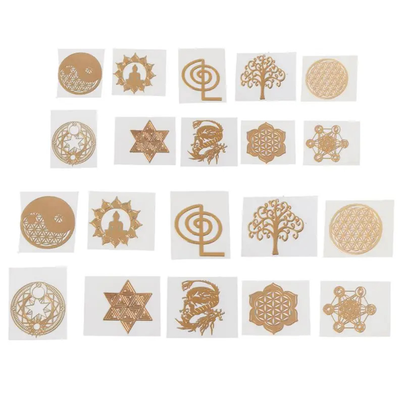 

Copper Stickers for Jewelry Making Energy Tower Pattern Paste Copper Stickers For DIY Making Mould Craft Jewelry Tool