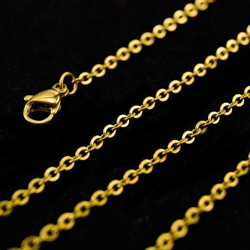 DIY-woman-gold-chain-necklace-Jewelry-making-2mm-ROLO-Chains-bulk-necklace-Stainless-Steel-Customize-not (1)