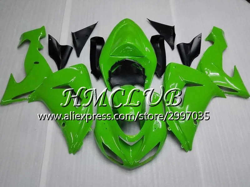 Кузов для Kawasaki NINJA красный огонь Горячие ZX1000C ZX-10R 2006 2007 61HC. 5 ZX1000 C ZX 10 сотрудников отдела исследований ZX 10R 06 07 ZX10R 06 07 обтекатель - Цвет: No. 5