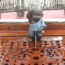 Китайский чай для домашних животных Кунг-фу маленький монах фиолетовый песок чай для домашних животных аксессуары синий