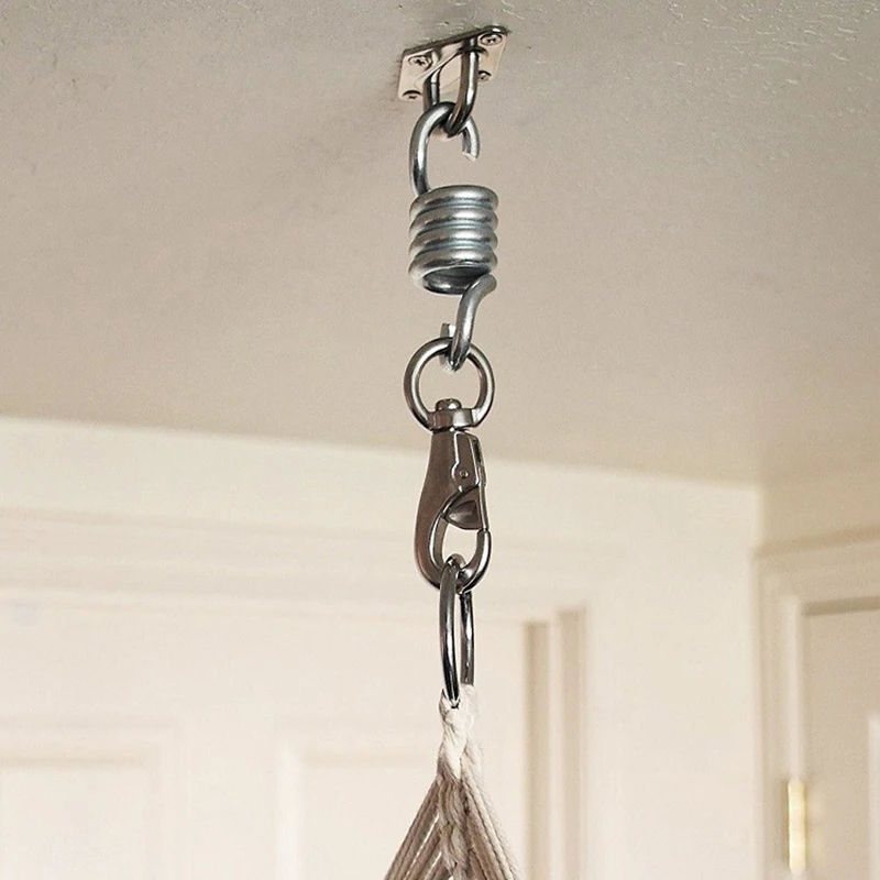 30KN Safety Rotational Device Hanging Tree Swing Swivel Aerial Dance Hammock Rope Climbing Connector Swing Accessories 2